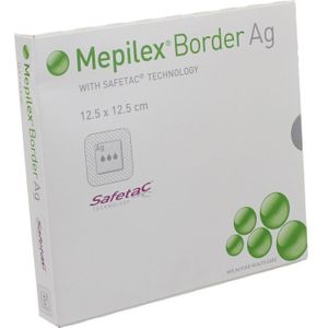 Molnlycke Healthcare - Mepilex Border Ag - Verband Ster - 12,5x12,5 cm