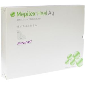 Mepilex Heel Ag 13x20cm 5 stuks