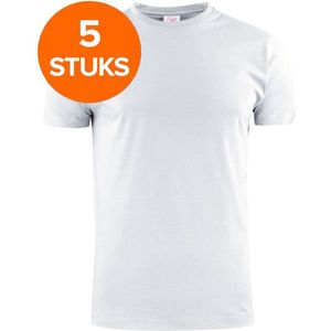 Printer HEAVY T-SHIRT RSX 2264020 - Wit