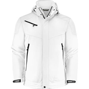 Printer - JACKET SOFTSHELL SKELETON 2261035 - Wit - Softshell
