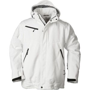 Printer - JACKET SOFTSHELL SKELETON 2261035 - Wit - Softshell