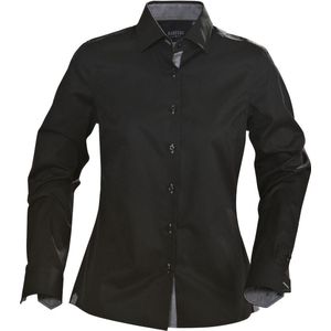James Harvest - HEMD BALTIMORE WOMAN - Zwart - 100% Katoen