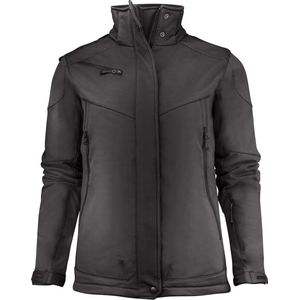 Printer - SOFTSHELL JACKET SKELETON LADY 2261041 - Zwart - Gevoerde Softshell