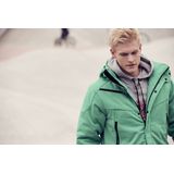 Printer - JACKET SOFTSHELL SKELETON - Frisgroen - Softshell