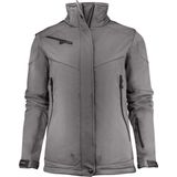 Printer - SOFTSHELL JACKET SKELETON LADY 2261041 - Staalgrijs - Gevoerde Softshell