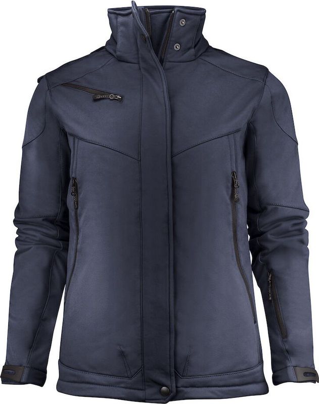 Printer - SOFTSHELL JACKET SKELETON LADY 2261041 - Marine