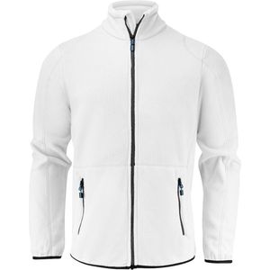 Printer Fleece Vest Speedway Wit