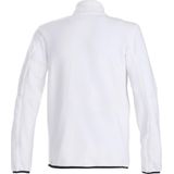 Printer Fleece Vest Speedway Wit