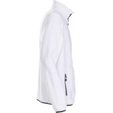 Printer Fleece Vest Speedway Wit