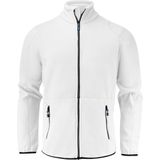 Printer Fleece Vest Speedway Wit