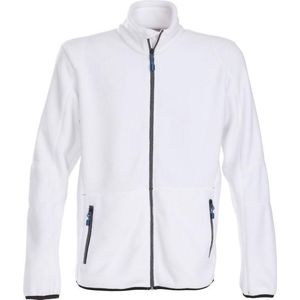 Printer Fleece Vest Speedway Wit