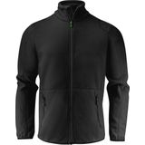 Printer Fleece Vest Speedway Zwart