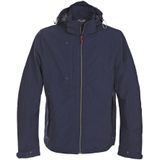 Printer - Flat Track - Hardshell Jas - Oceaanblauw - 100% Taslan Nylon