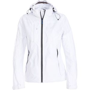 Printer Flat Track Lady Jacket Dames Wit maat L
