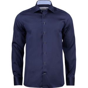 Hemd - Red Bow 20 - Regular Fit - Blauw - Twill Stof