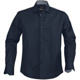 Harvest - Baltimore - Herenhemd - Marineblauw - Katoen - Easy-Care