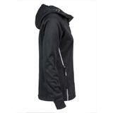 James Harvest - Northderry - Fleecevest - Dames - Zwart - Met Capuchon