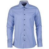 J.Harvest & Frost - HEMD - Grijs Gestreept - Regular Fit - 2902401