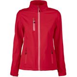 Printer Softshell Jas Vert Lady 2261050 Rood