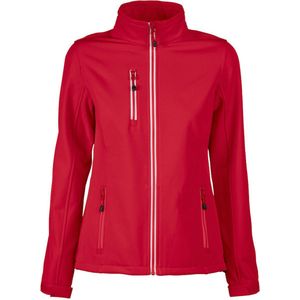 Printer Softshell Jas Vert Lady 2261050 Rood