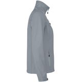 Softshell Jacket - Metaalgrijs - Dames - Drielagig - Fleece Binnenzijde