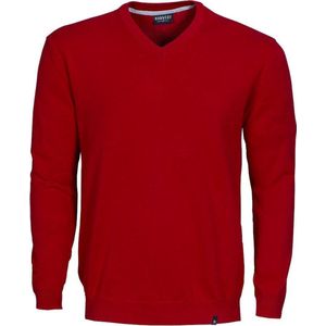 James Harvest Nottingmoon Gebreide Sweater Heren Rood maat S