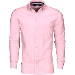 J.Harvest & Frost - Indigo Bow 30 - Hemd - Roze - Katoen - Slim Fit