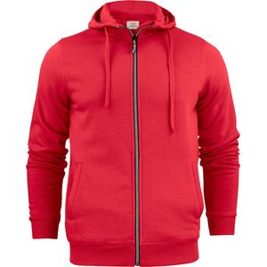 Sweatvest - Tweekleurige Ritssluiting - Lichtgrijs - Katoen/Polyester