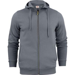 Printer Hooded Sweat Vest Overhead Man 2262051 Staalgrijs - Maat S