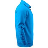 Sweater - Korte Ritssluiting - Zwart - 60% Katoen 40% Polyester