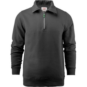 Printer SWEATSHIRT ROUNDERS RSX ZIP 2262053 - Zwart