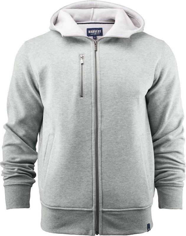 James Harvest - Sweatshirt Parkwick Men - Zwart - Dubbelzijdig Materiaal