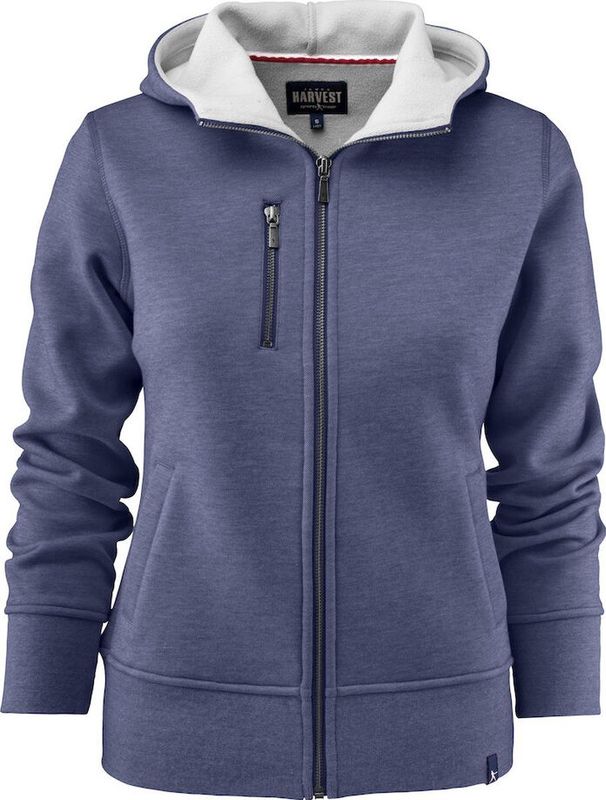 James Harvest - Parkwick - Hoodie - Donkerblauw Mêlée - Dames