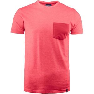 James Harvest T-SHIRT PORTWILLOW 2114008 - rood mêlée - XXL