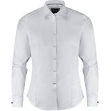 J.Harvest & Frost - Black Bow 60 - Dames Shirt - Wit - Stretch