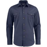 James Harvest SHIRT TREEMORE 2113037 - Marine