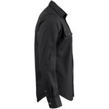 James Harvest - SHIRT TREEMORE - Zwart - Katoen