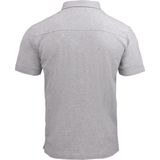 Trui - Grijs - Katoen - Met Zijsplitten en Kraag