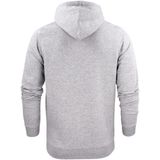 Sweatvest - Grijs-Melange - Hooded Sweat Vest Overhead Man - XXL