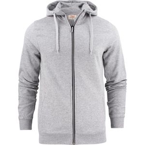 Sweatvest - Grijs-Melange - Hooded Sweat Vest Overhead Man - XXL