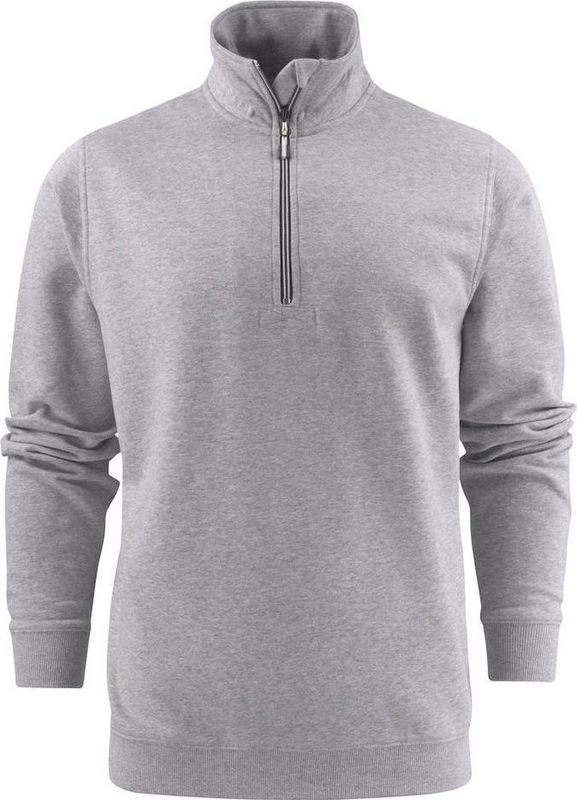 Printer - RSX 1/2 ZIP - Sweatshirt - Grijs Mêlee - 60% Katoen 40% Polyester