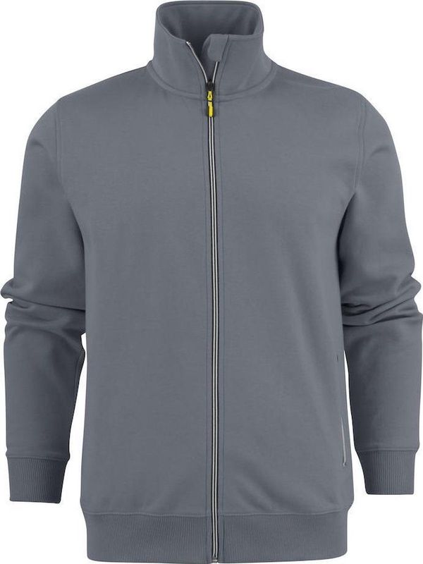 Sweater - Dames - Tweekleurig - Lichtgrijs - Katoen/Polyester