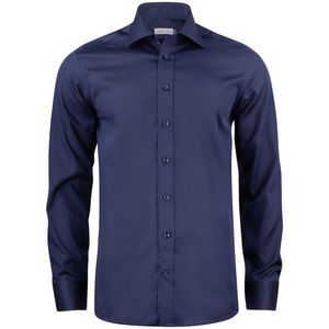 J.Harvest & Frost - Green Bow 01 Slim - Overhemd - Navy