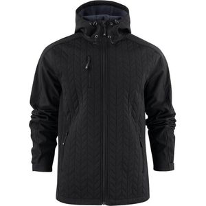 James Harvest Sportswear - Softshell Myers - Jack - Zwart - Softshell/Microfleece