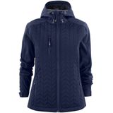 Hybride Jas - Waterafstotend - Softshell en Gequilte Interlock - Zwart - Polyester