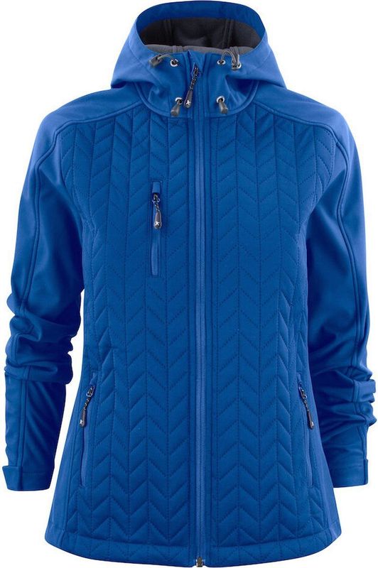 Hybride Jas - Waterafstotend - Softshell en Gequilte Interlock - Zwart - Polyester