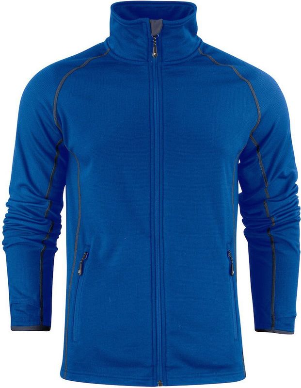 James Harvest Sportswear - Fleece Miles - Jack - Blauw - Polyester