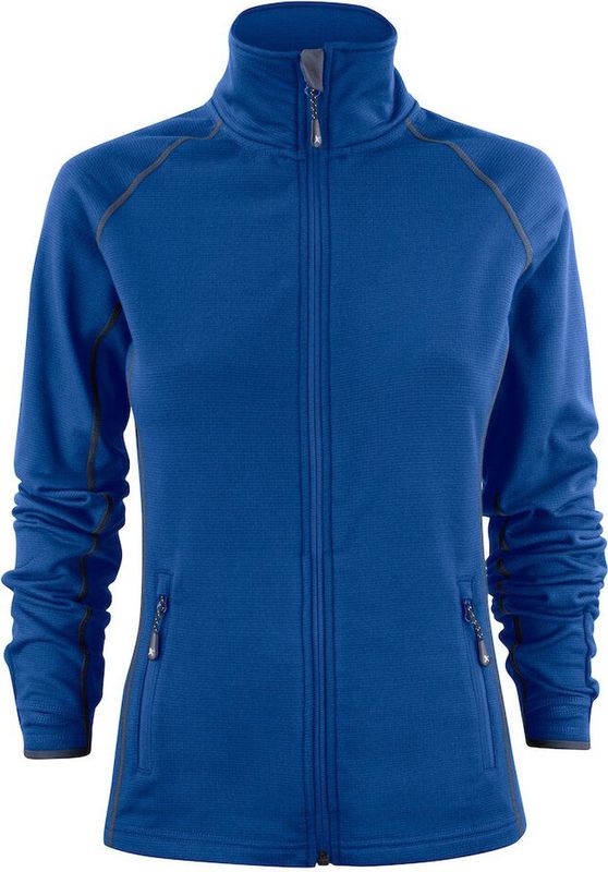 Miles - Fleecejas - Blauw - Fleece - Wind- en Waterdicht