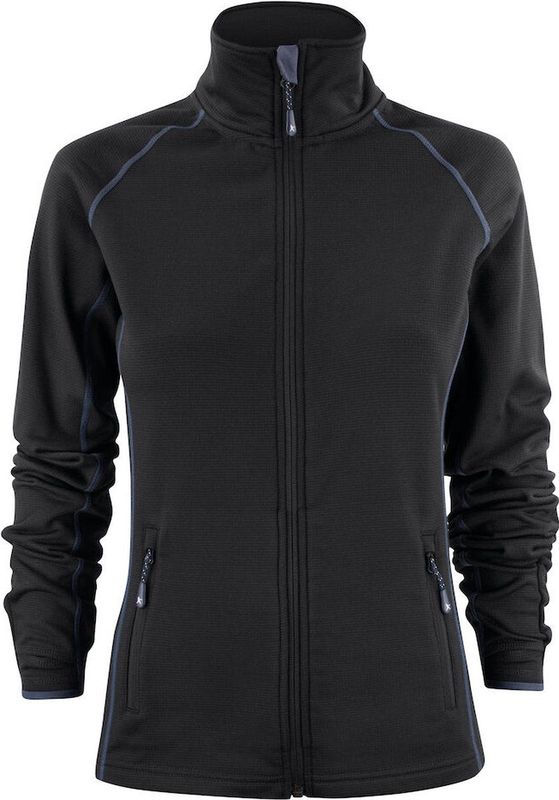 James Harvest Sportswear - Fleece Miles - Dames Fleecejas - Blauw - Fleece