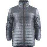 Printer quilted jacket Expedition man - 2261057 - Staalgrijs - maat 4XL